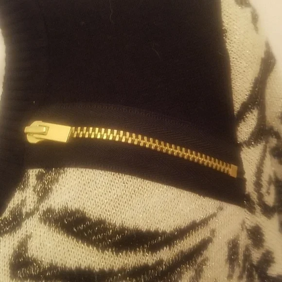 Chico's Sweater with Metallic Threads - Picture 2 of 5